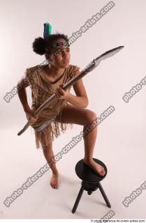ANISE STANDING POSE WITH SPEAR 4